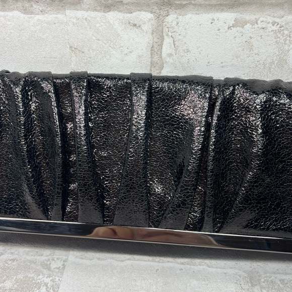 Jessica McClintock Black Evening Clutch - Picture 2 of 11